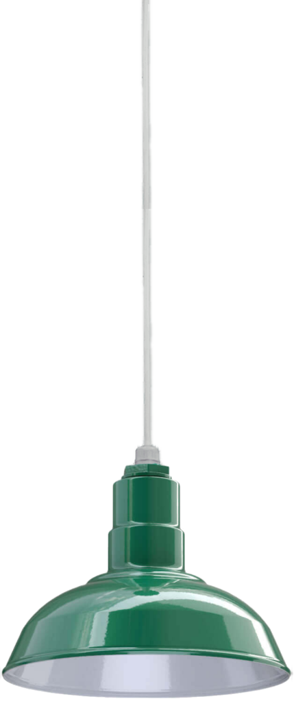 El Segundo Color Green Interior Color White with a 4 ft White Cord